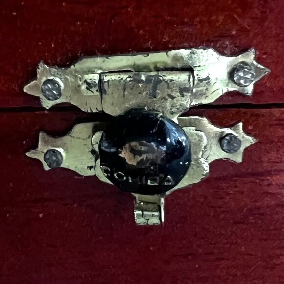 Cohiba Espléndidos Wooden Cigar Box Hinged Lid Clasp Closure Handcrafted Sticker - Picture 2 of 15